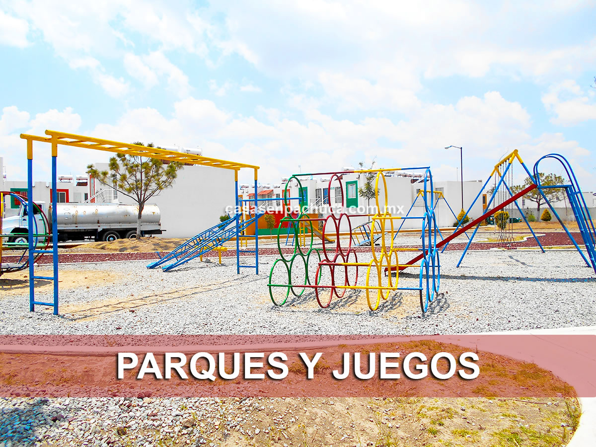 servicios fraccionamiento casas infonavit pachuca parques